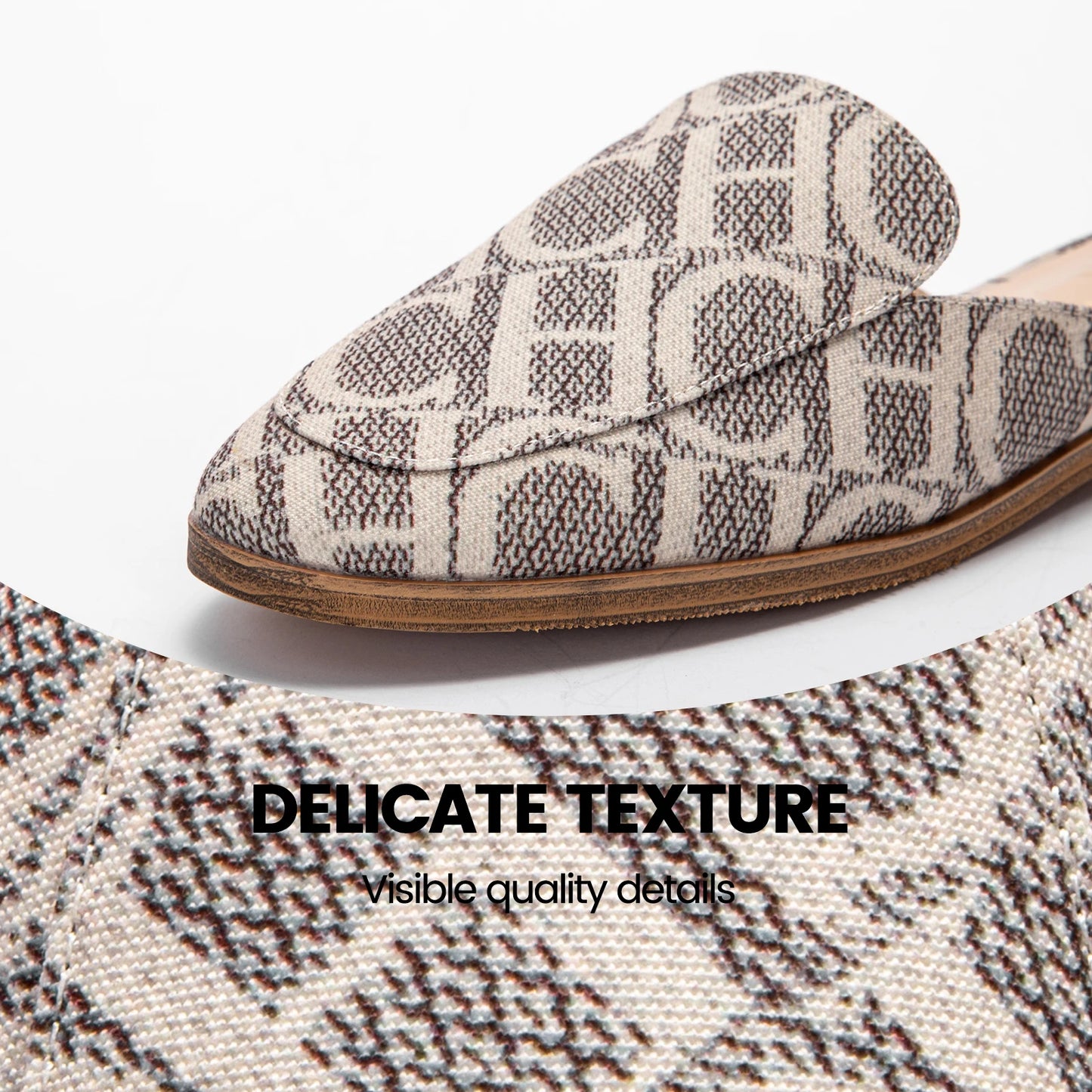 Luxury Summer New 2024 Slippers Women's Low Heel Shoes