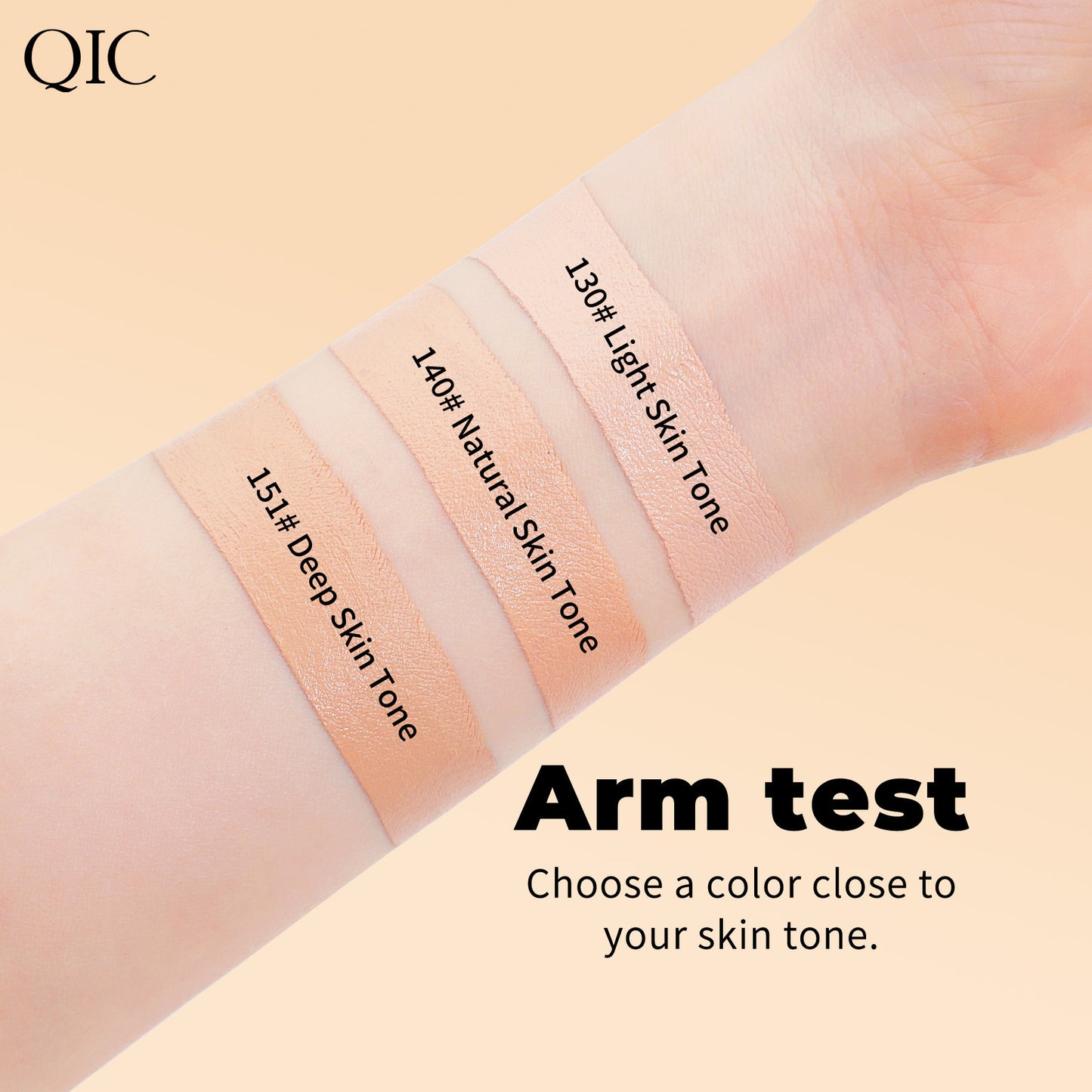 2Pcsqic Full Coverage Concealer Cream