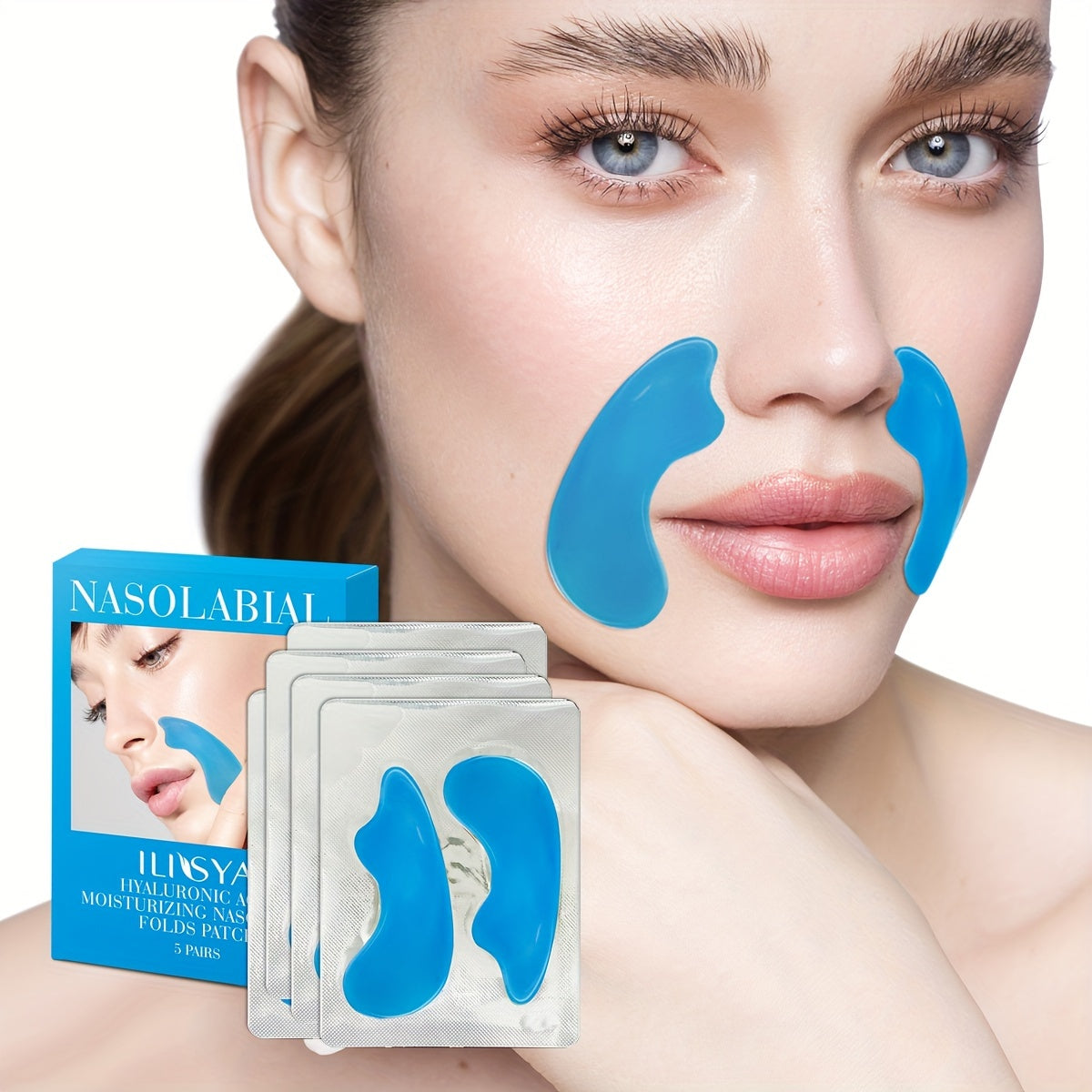 ILISYA Hyaluronic Acid Frown Patch Hydrates