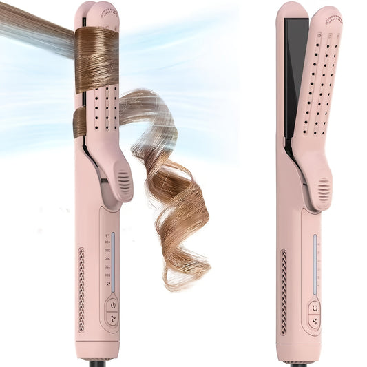 2-in-1 Airflow Curling Iron For Lasting Curls 360° Airflow Styler