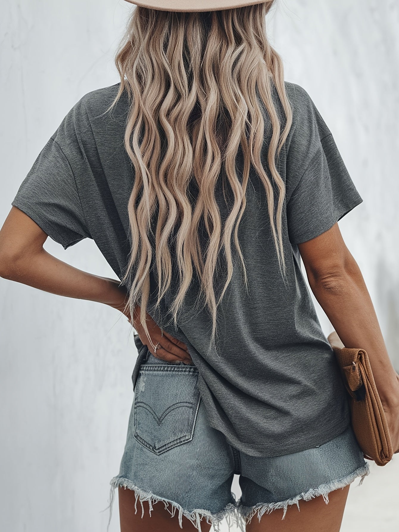 Women's "Act My Age" Graphic T-Shirt - Casual Short Sleeve, Round Neck, Lightweight Top - Breathable, Machine Washable - Perfect for Spring & Summer Fashion, Everyday Tshirt|Playful Design| Fabric