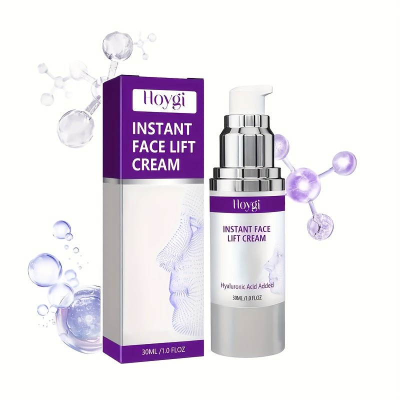 4 Packs 30ml Instant Face Lift Cream with Kojic Acid Collagen and Retinol for Hydrated and Moisturized Skin