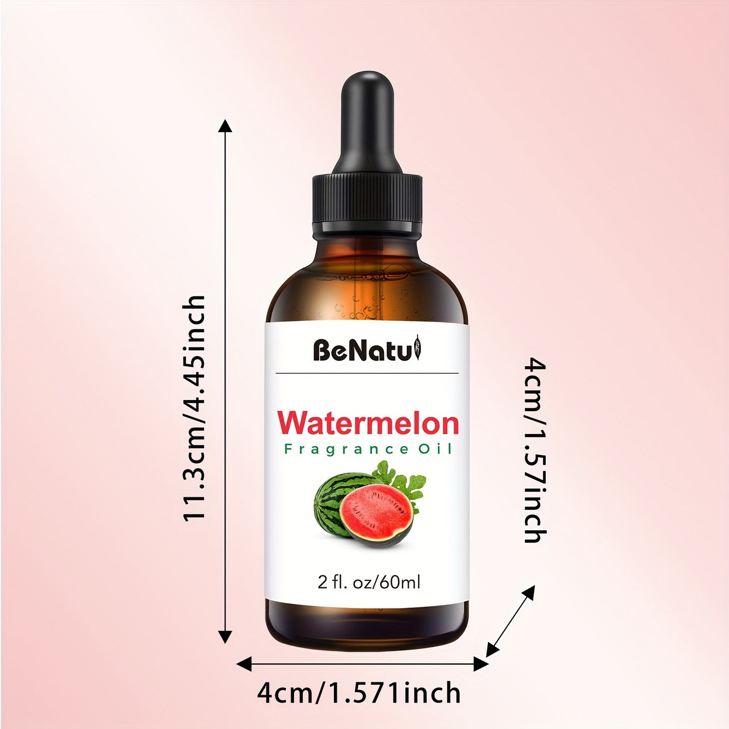 2.03oz Melon Fragrance Essential Oil High End Fruit Aroma Oil Lasting Scent for Diffuser Humidifier Candle Making