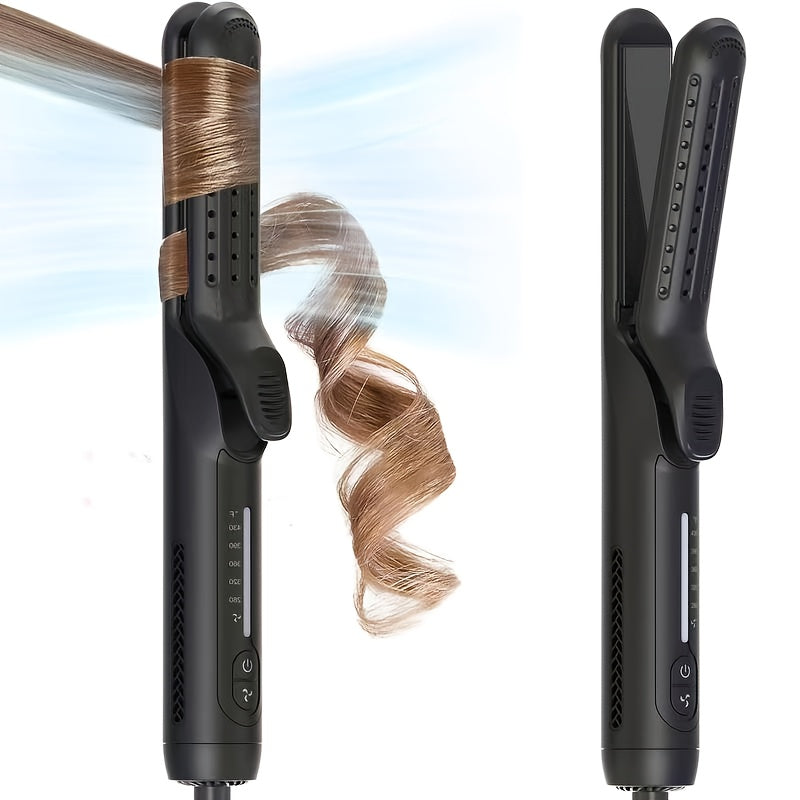 2-in-1 Airflow Curling Iron For Lasting Curls 360° Airflow Styler