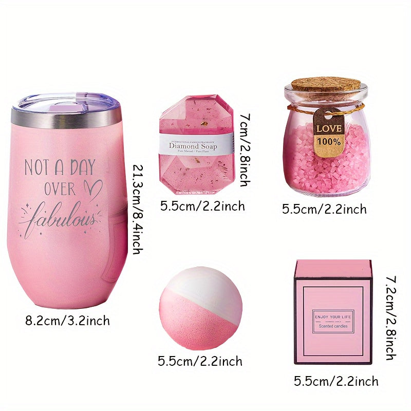 Spa Gift Basket Set for Women Valentine's Day Gifts for Wife Girlfriend Mother's Day Gifts for Daughters Mothers Self Care Gifts