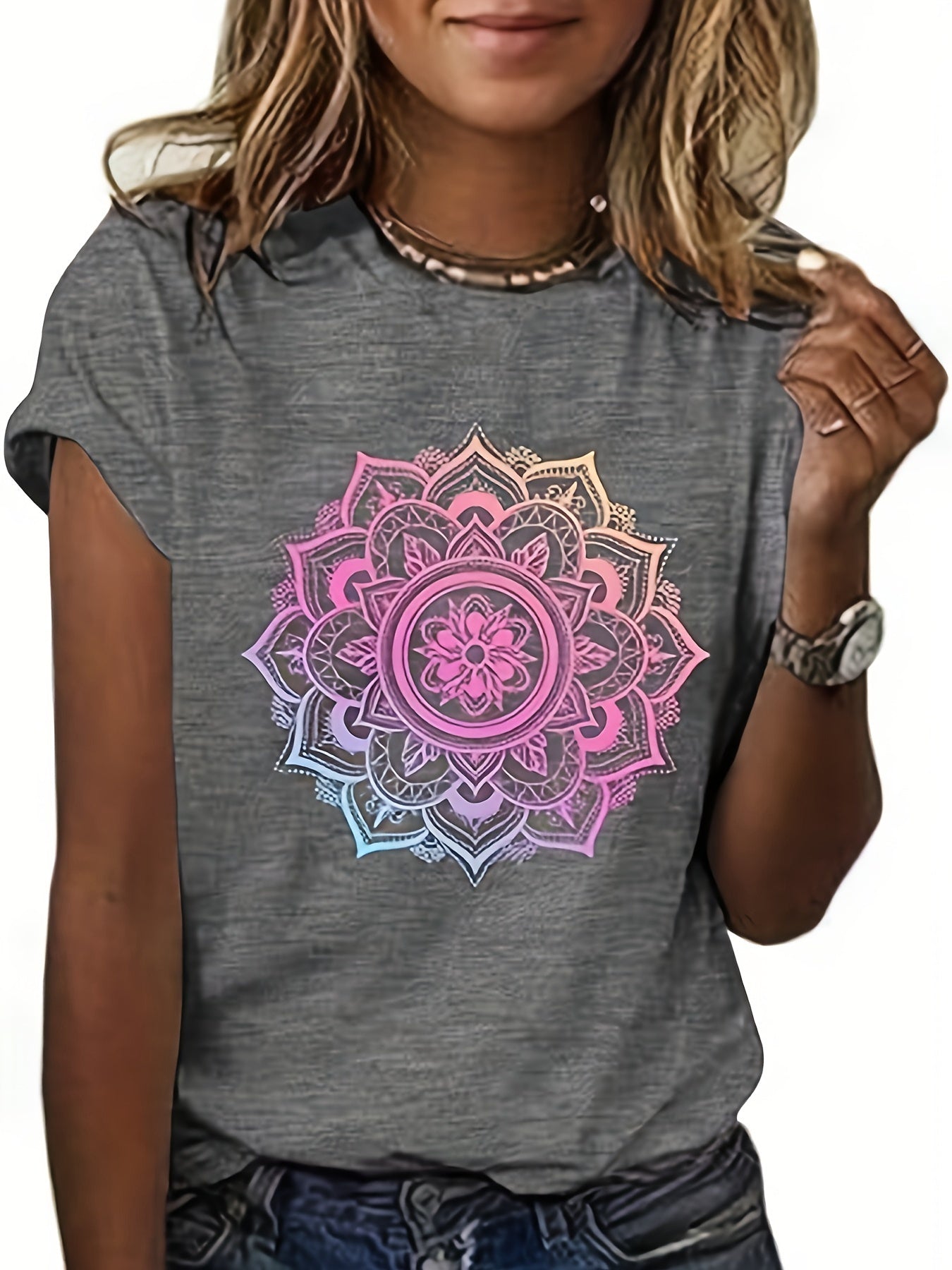 Women's Mandala Graphic Tees