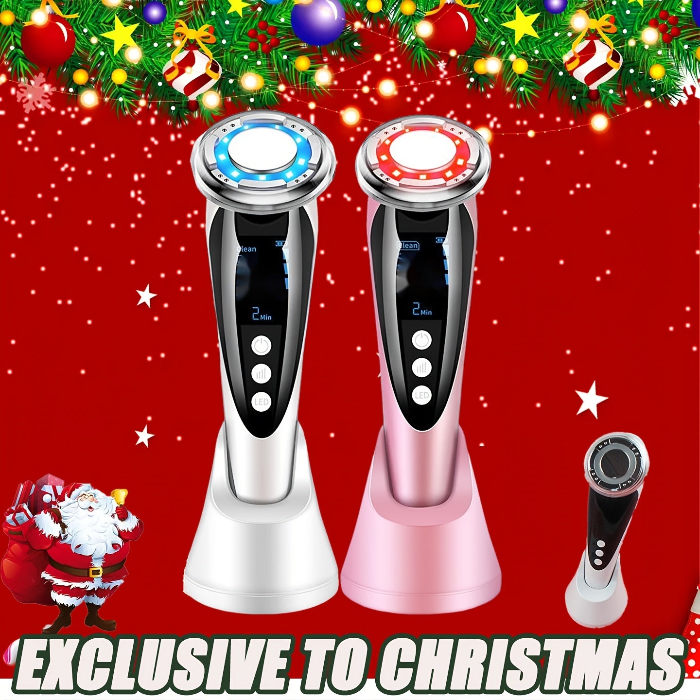 Facial Beauty Instrument, Facial Massager, Facial Aid Beauty Function, Daily Skin Care, Facial Care Instrument