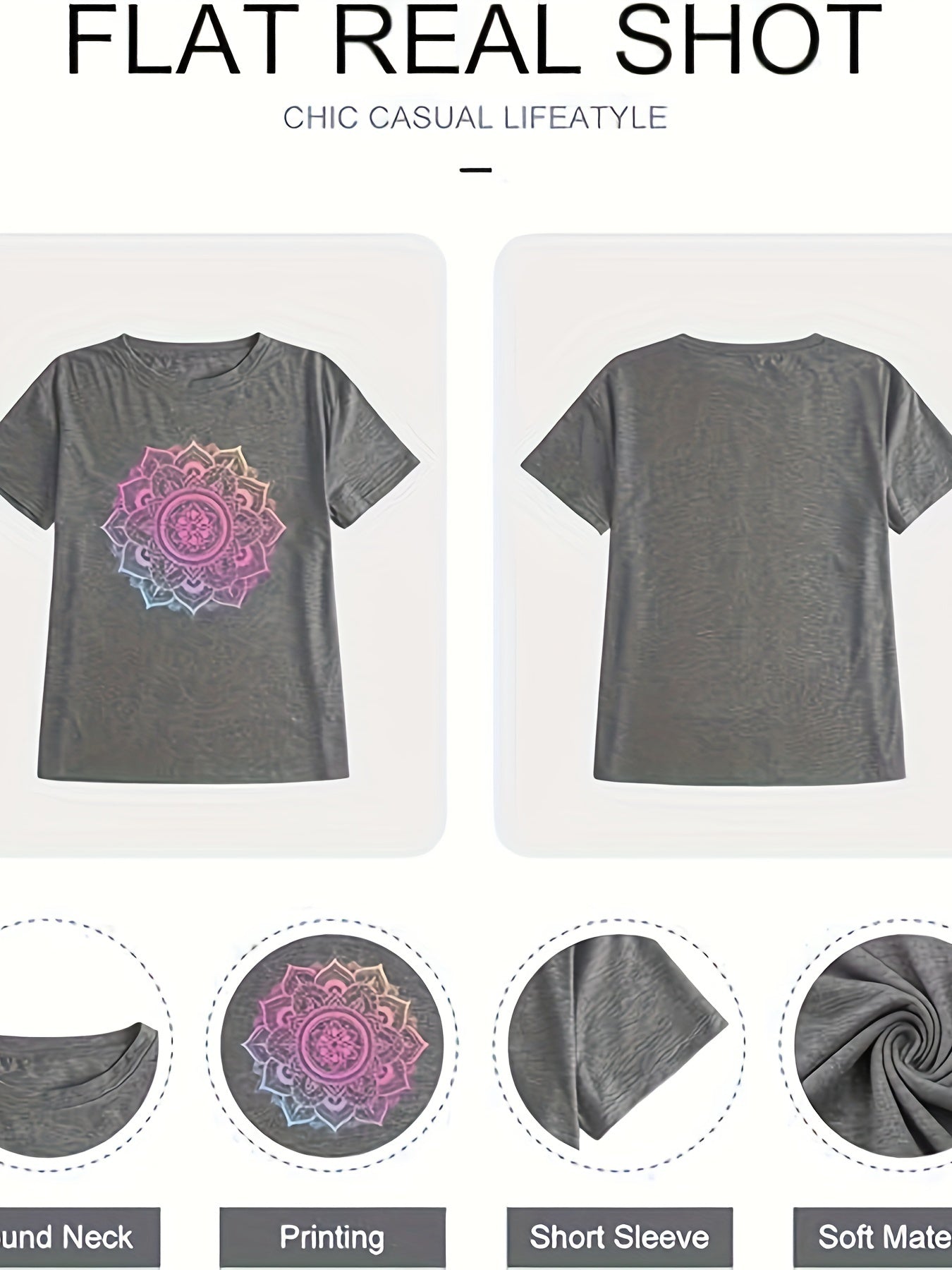 Women's Mandala Graphic Tees