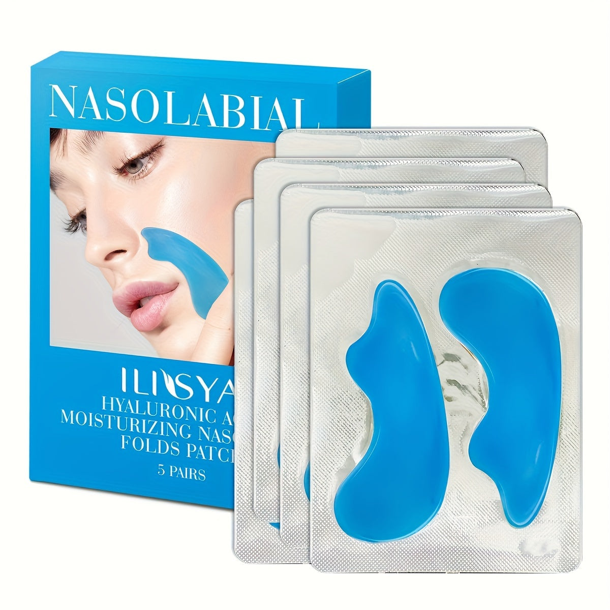ILISYA Hyaluronic Acid Frown Patch Hydrates