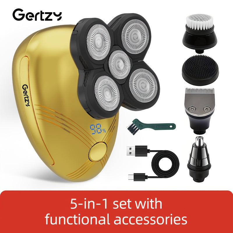 Women's Electric Shaver Portable Painless Hair Removal Machine Cordless Bikini Trimmer for Legs Armpits and Face