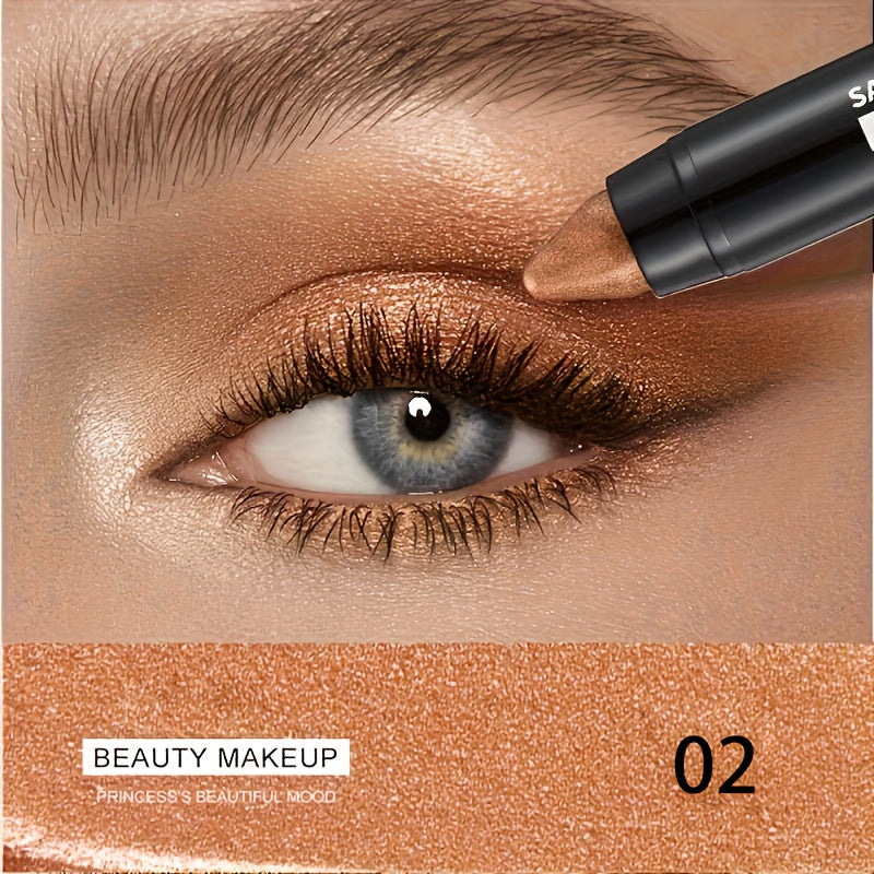 7 Pieces Pop Colour Eyeshadow Sticks Easy to Apply Matte Party Eye Makeup Gift for Women