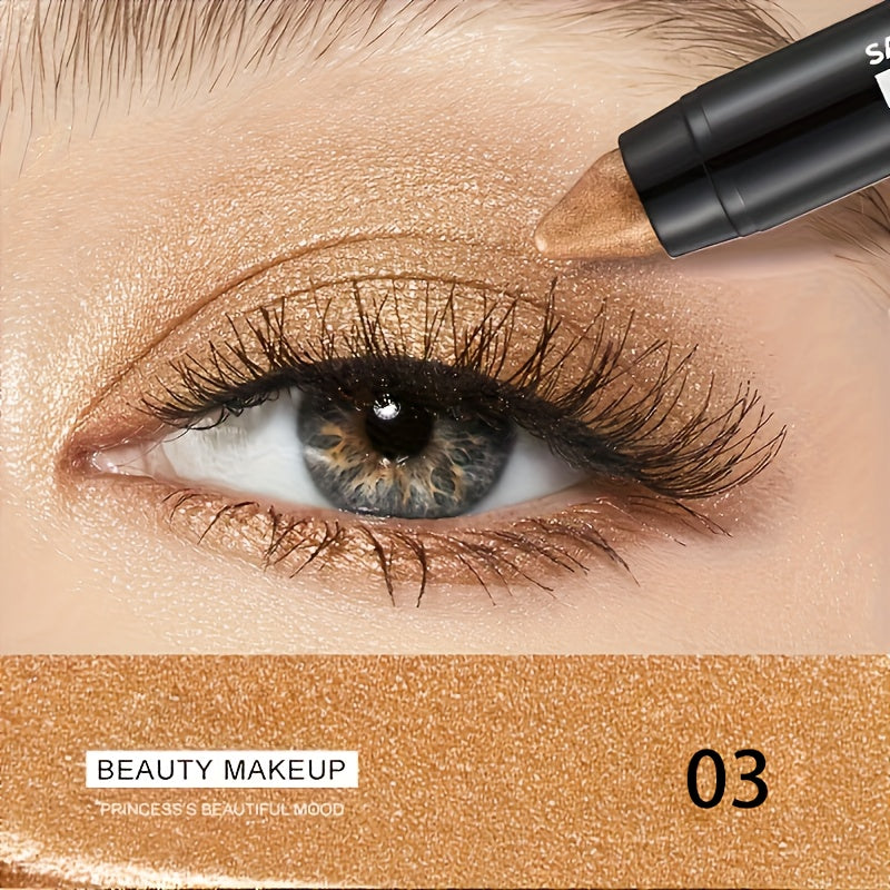 7 Pieces Pop Colour Eyeshadow Sticks Easy to Apply Matte Party Eye Makeup Gift for Women